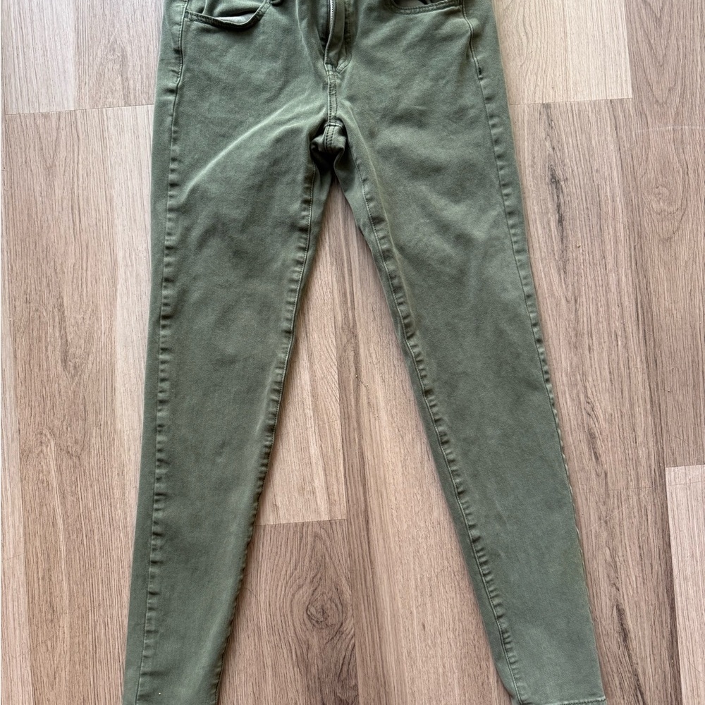 American Eagle Outfitters Khaki Stretch Pants
